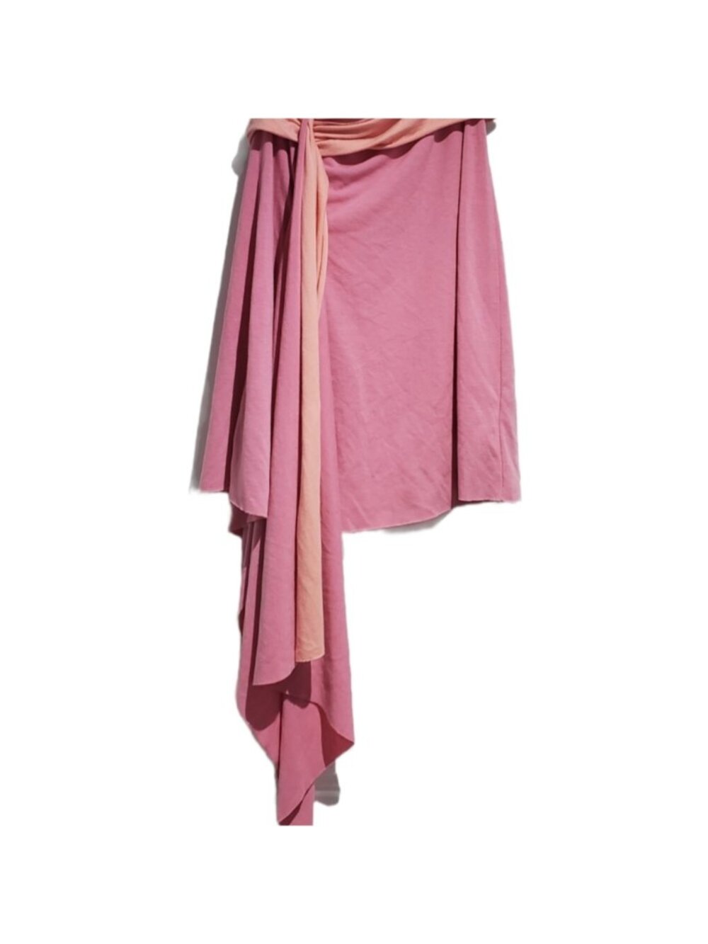 Vintage 90's LE CHATEAU Jersey Knit Sash Skirt - Picture 7 of 12